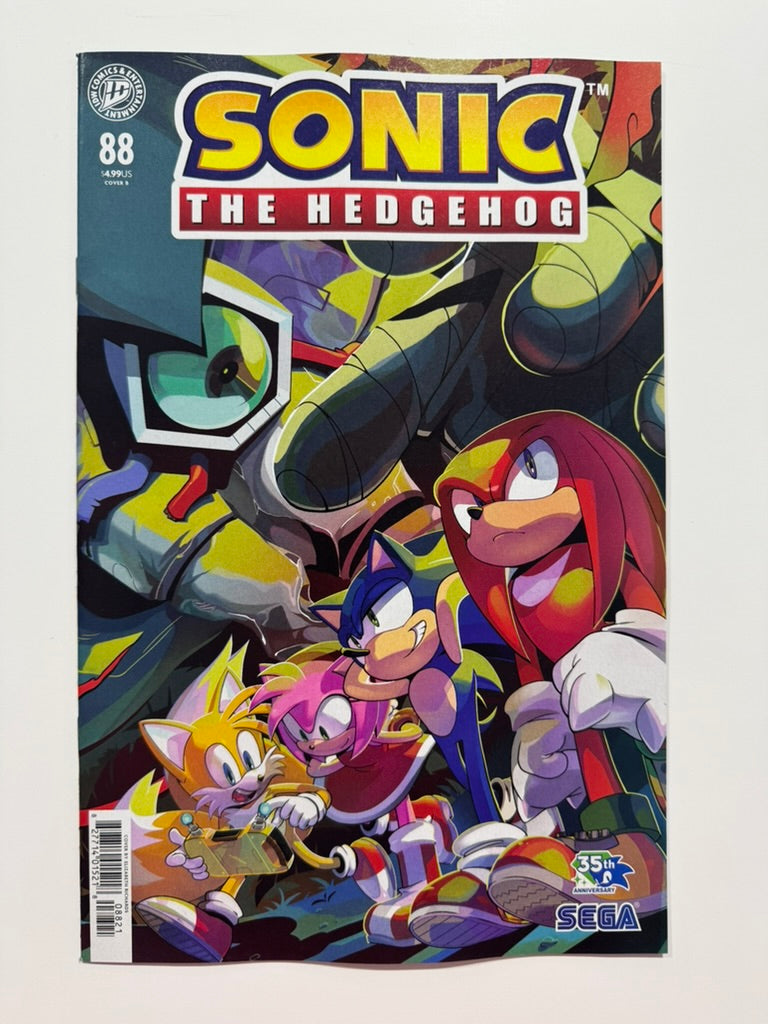 SONIC THE HEDGEHOG #88 NM Cover B Elizabeth Richards Variant
