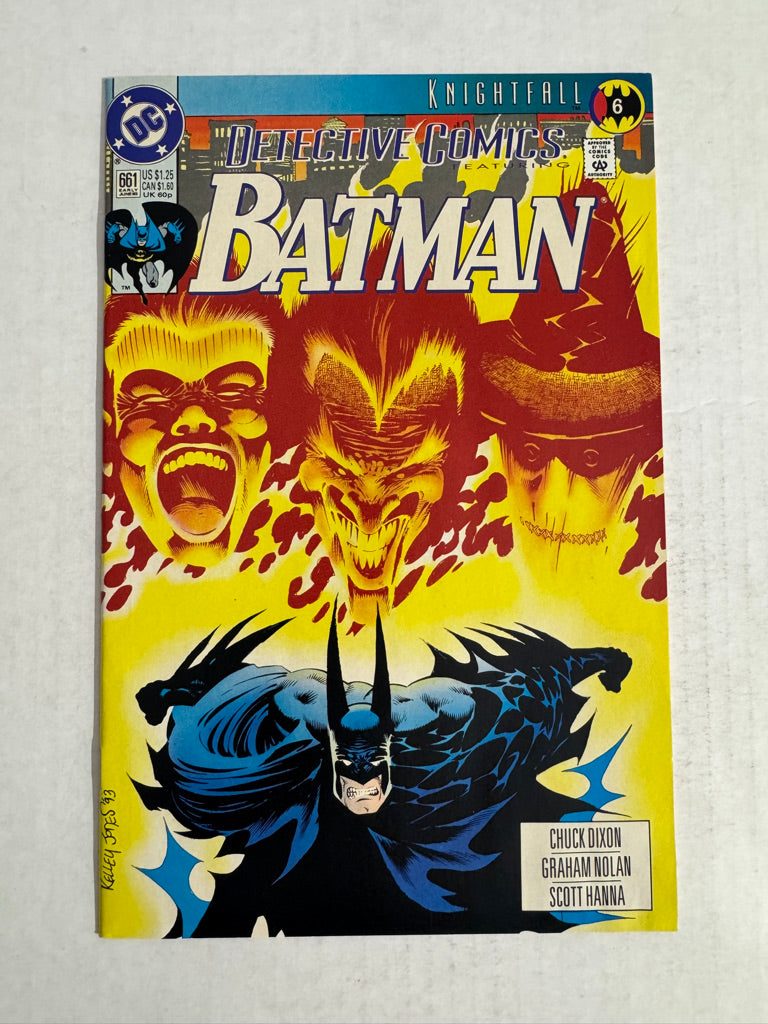 DETECTIVE COMICS #661 NM- Kelley Jones Cover