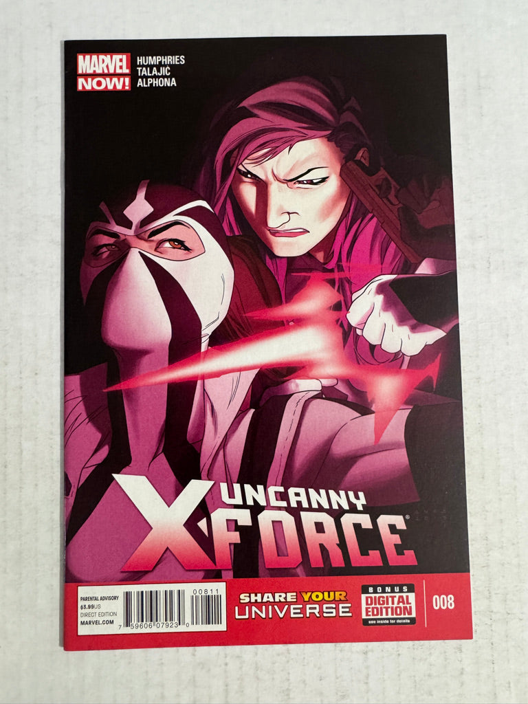 UNCANNY X-FORCE #8 Vol 2 VF+