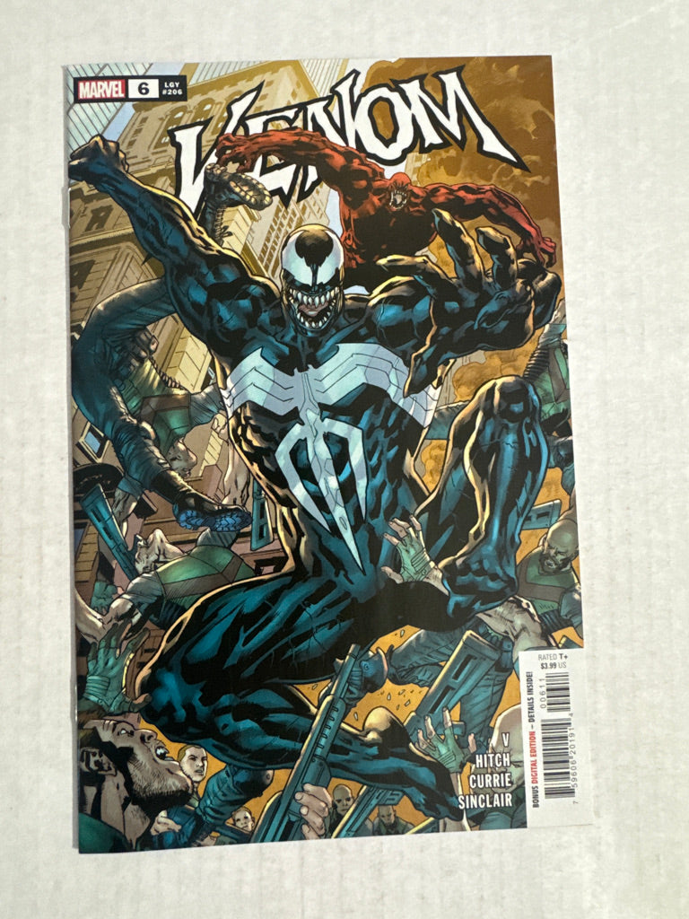 VENOM #6 Vol 5 NM Bryan Hitch Cover
