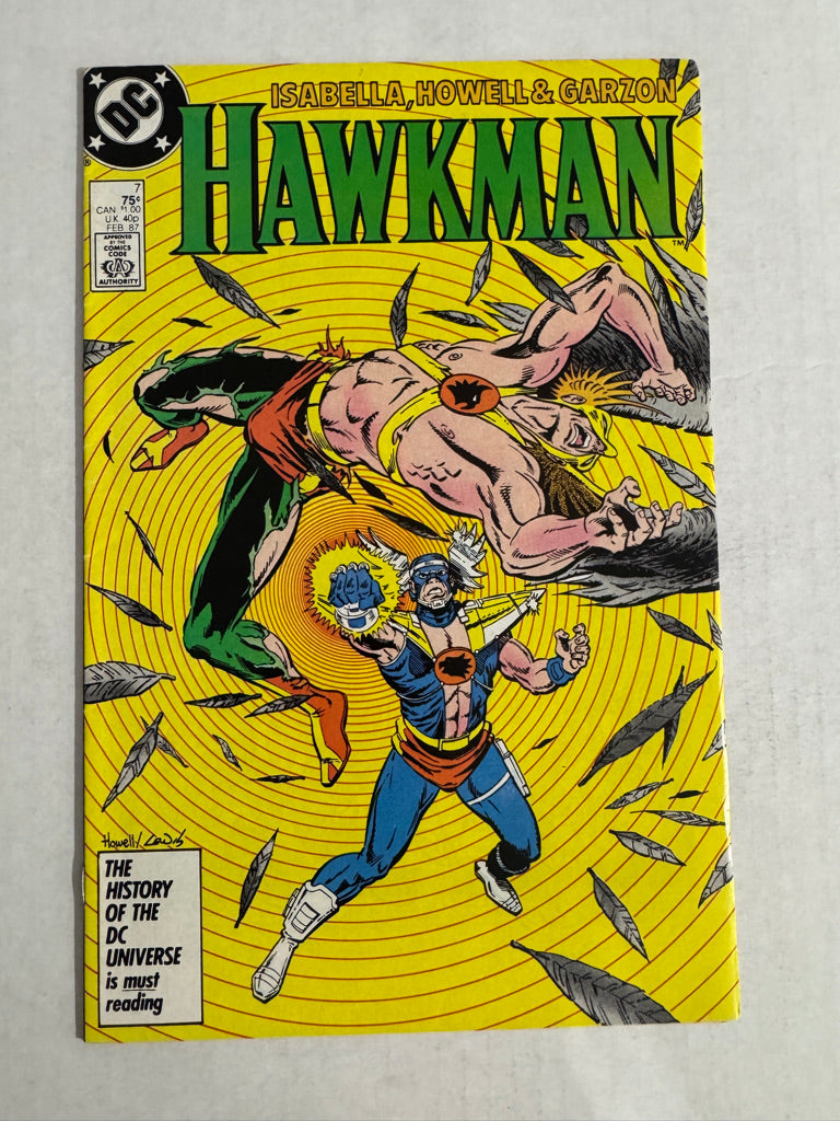 HAWKMAN #7 Vol 2 VF-