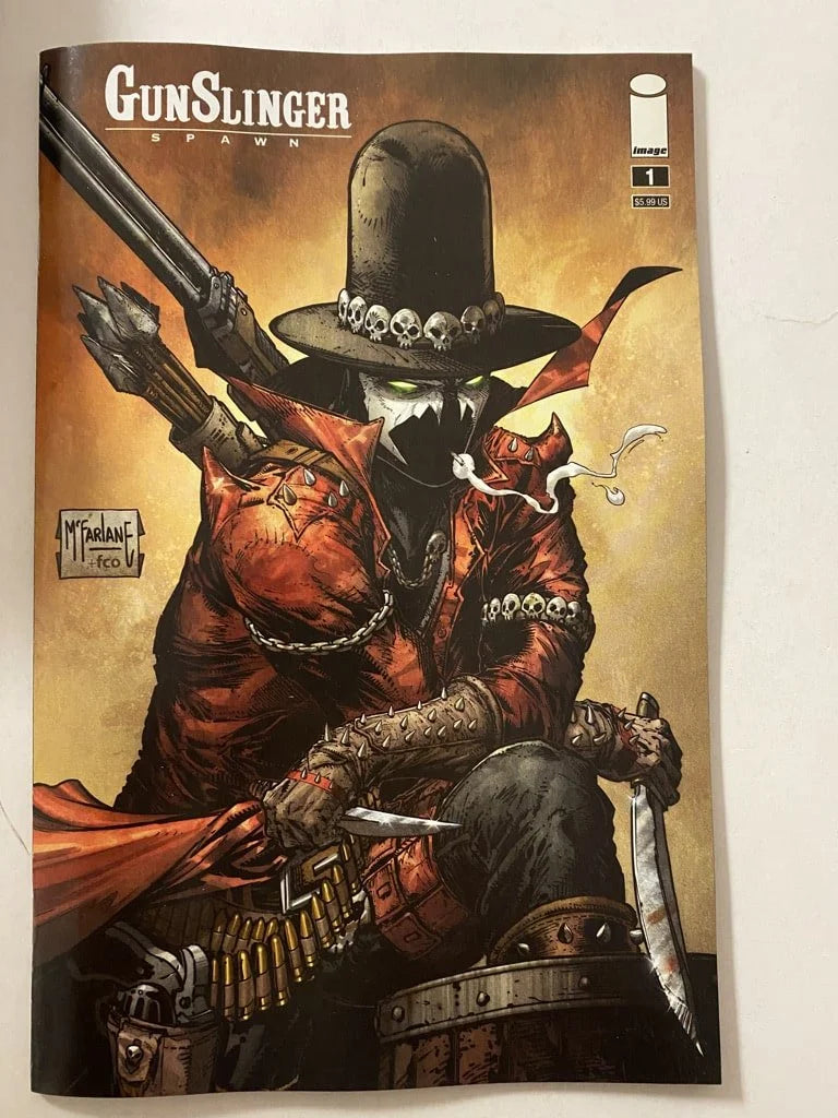 GUNSLINGER SPAWN #1 NM Todd McFarlane Variant