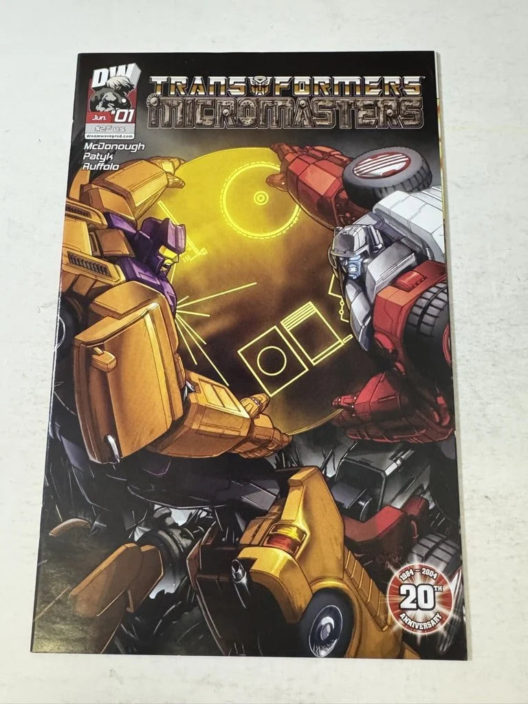 TRANSFORMERS MICROMASTERS #1 NM Figeroa B Variant