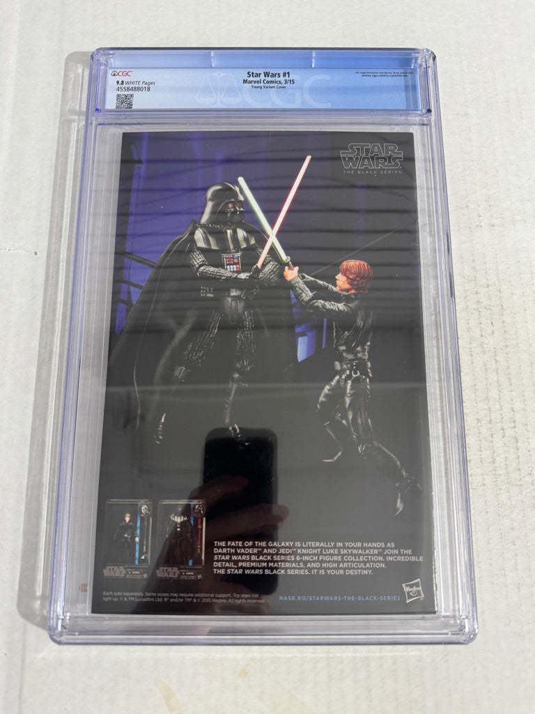 STAR WARS #1 9.8 CGC Skottie Young Variant