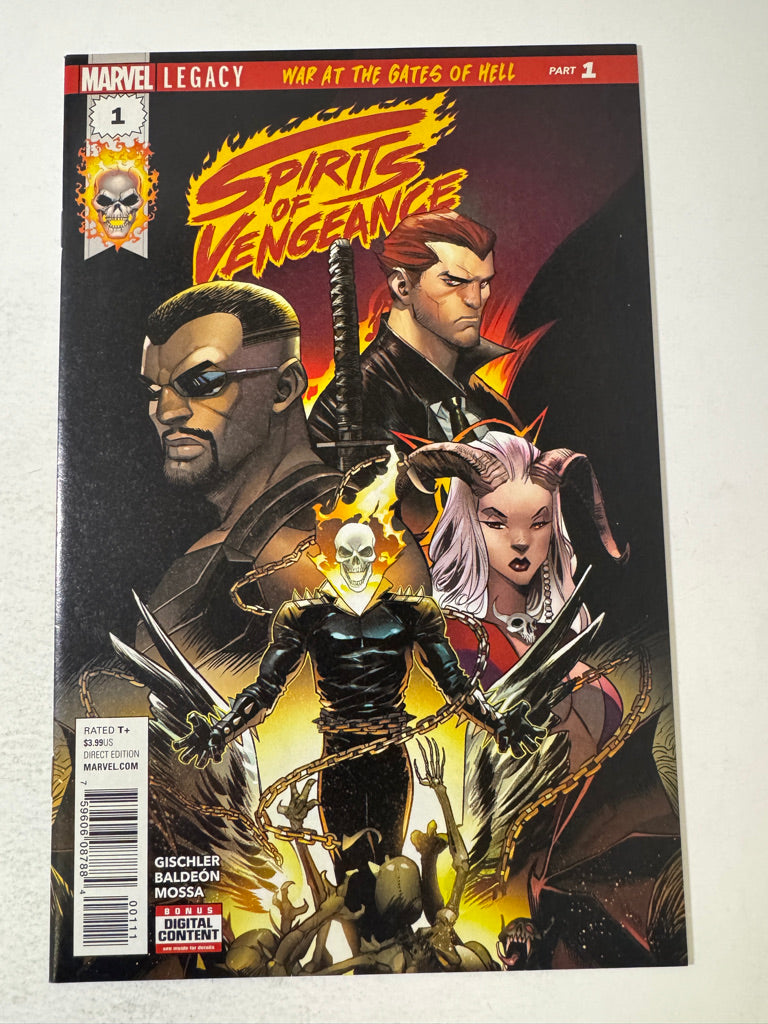 SPIRITS OF VENGEANCE #1 Vol 2 NM