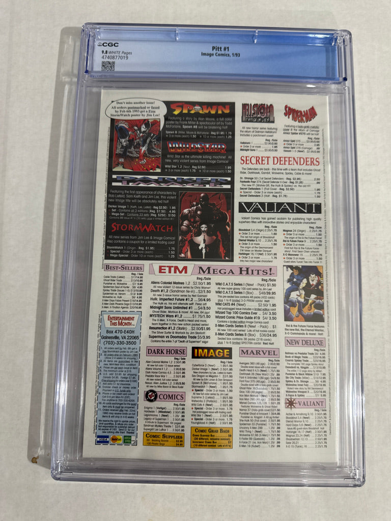 PITT #1 9.8 CGC Dale Keown Cover 1ST APPEARANCE