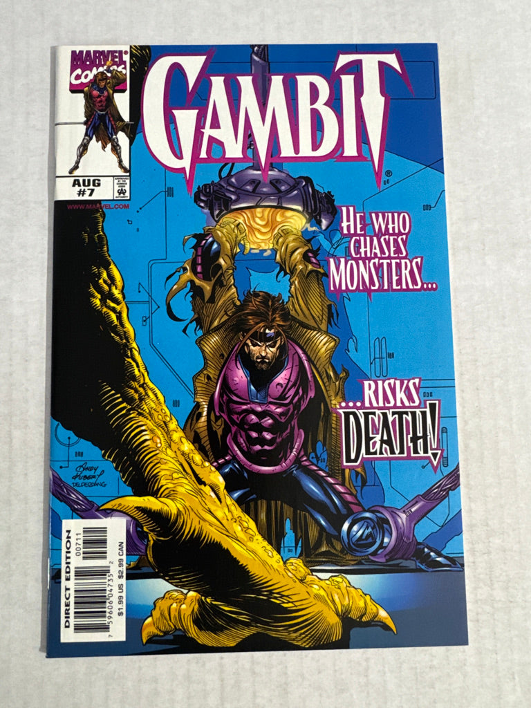 GAMBIT #7 Vol 3 NM Andy Kubert Cover