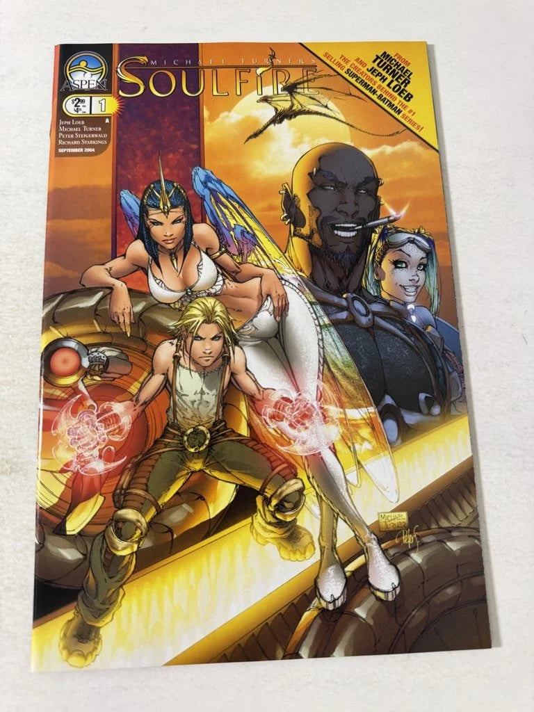 SOULFIRE #1 NM Michael Turner Cover