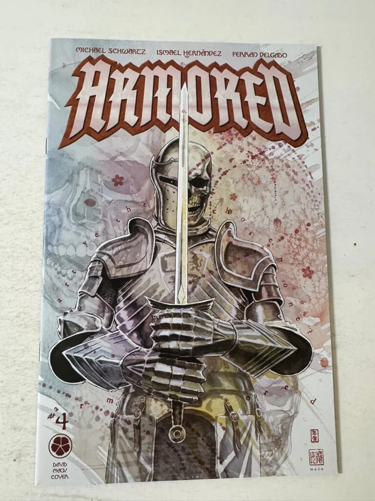 ARMORED #4 NM David Mack Cover