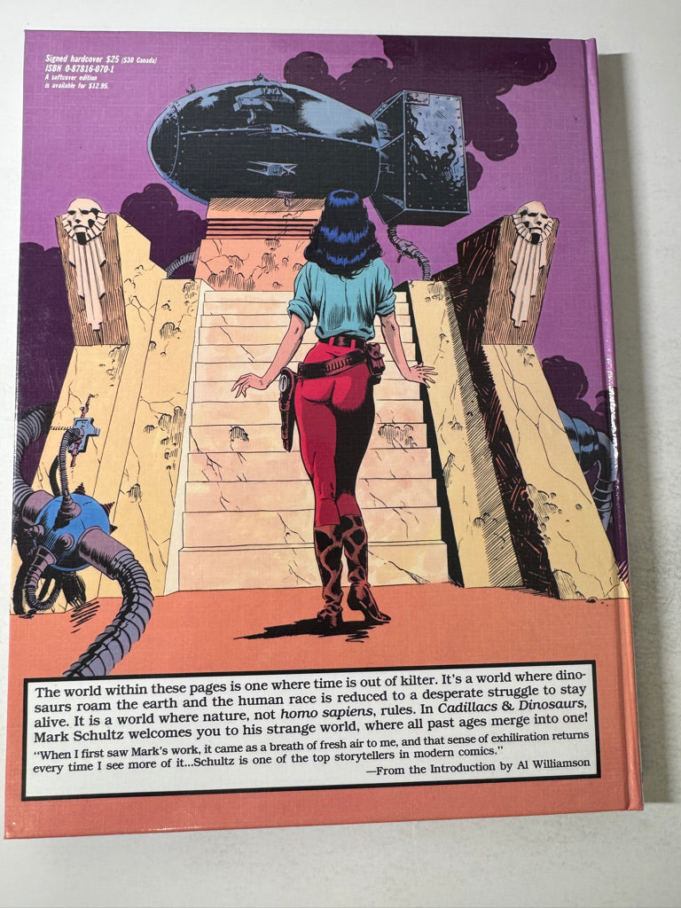 CADILLACS & DINOSAURS HC SIGNED by Mark Shultz LTD 1500