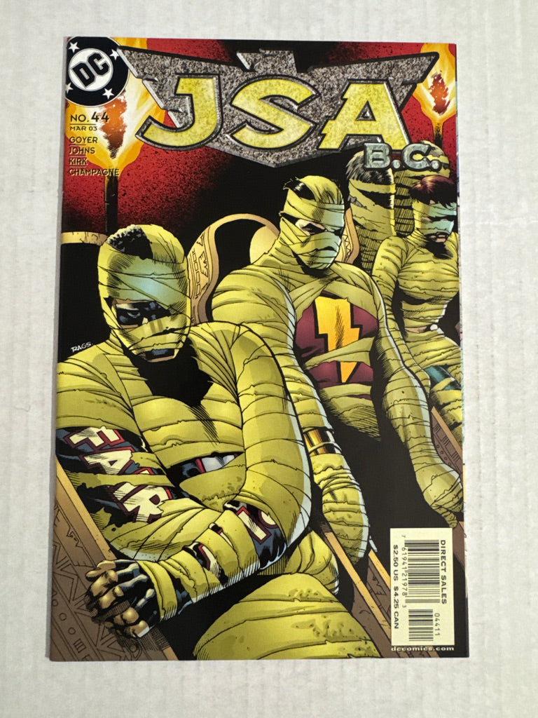 JSA #44 NM Rags Morales Cover