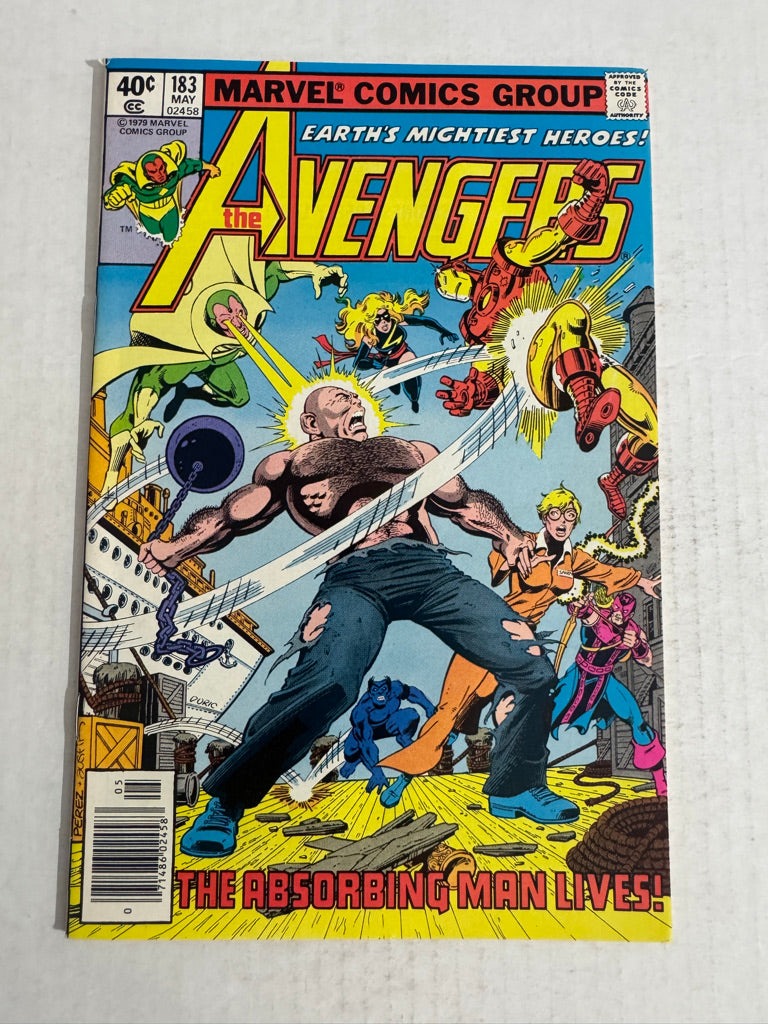 AVENGERS #183 George Perez Cover