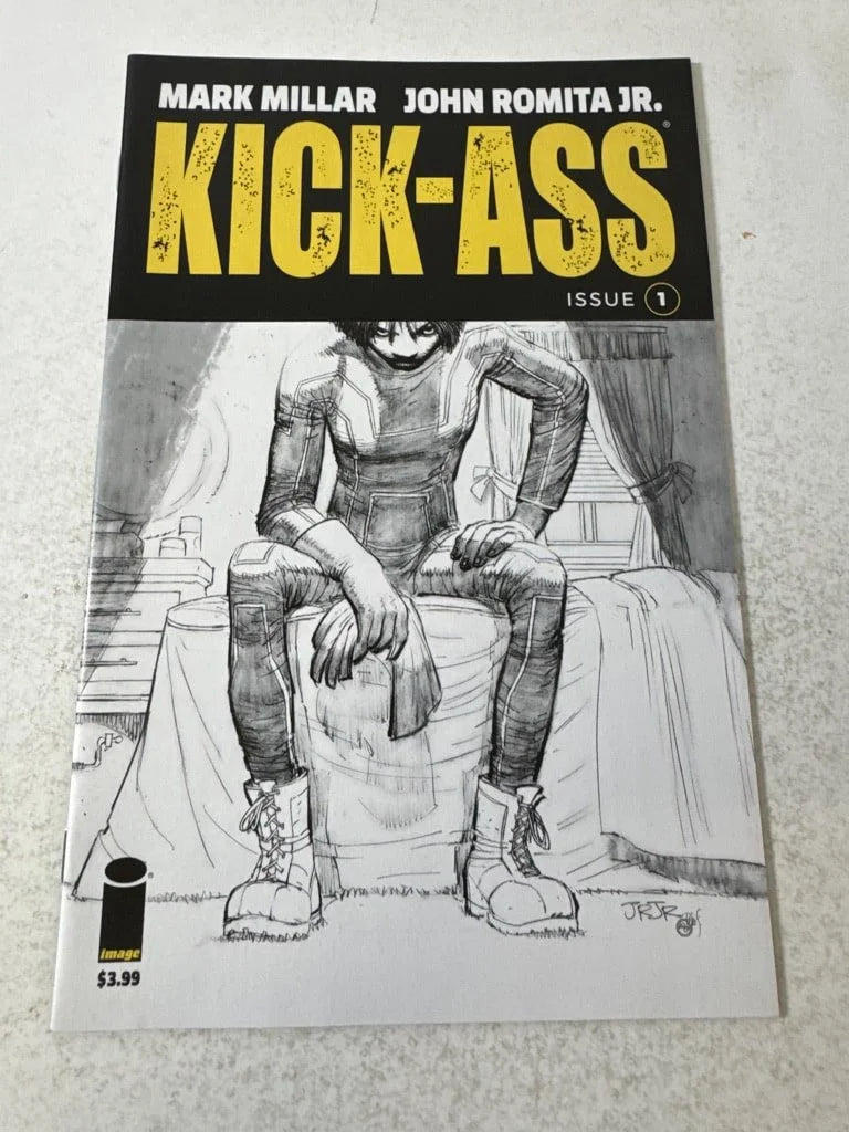 KICK ASS #1 NM John Romita Jr Sketch B Variant (Image)