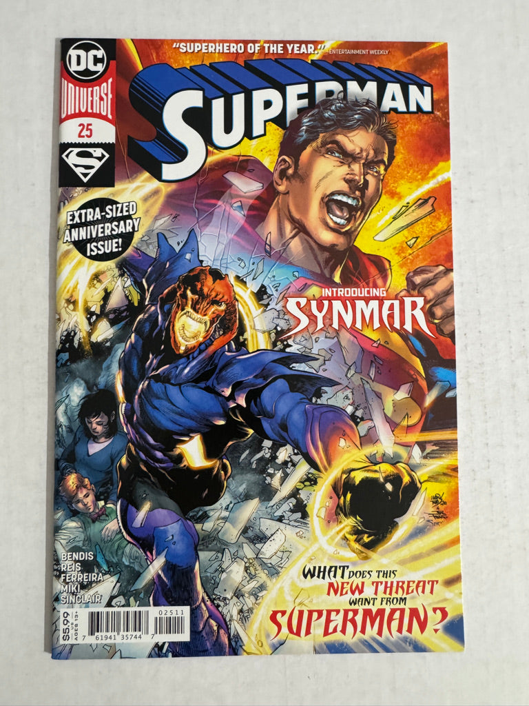 SUPERMAN #25 Vol 5 NM 1ST APPEARANCE