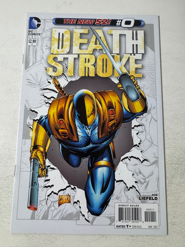 DEATHSTROKE #0 Vol 2 NM Rob Liefeld Cover