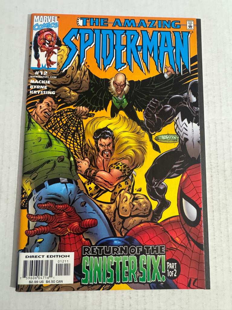 AMAZING SPIDER-MAN #12 Vol 2 NM John Byrne Cover