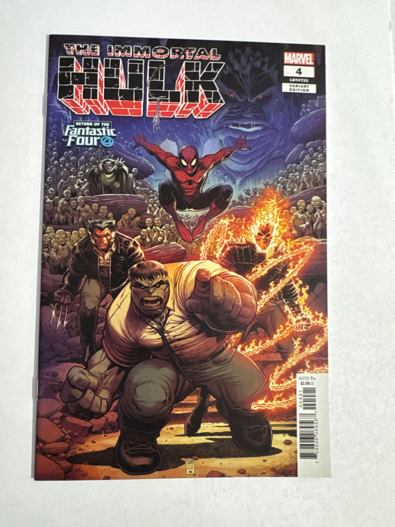 IMMORTAL HULK #4 NM Arthur Adams Variant