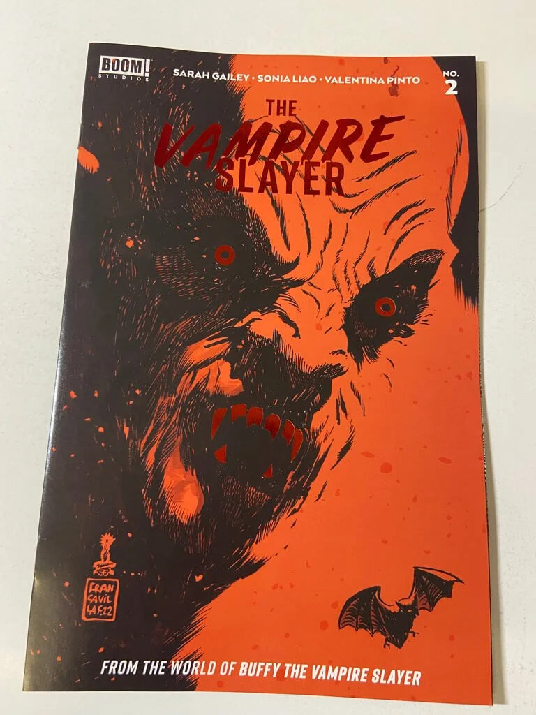 THE VAMPIRE SLAYER #2 NM Francavilla Foil Variant
