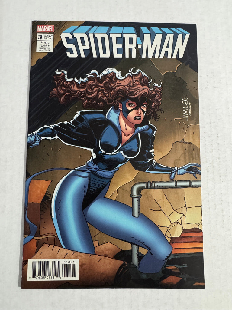 SPIDER-MAN #18 Vol 2 NM (Miles Morales) Jim Lee Variant