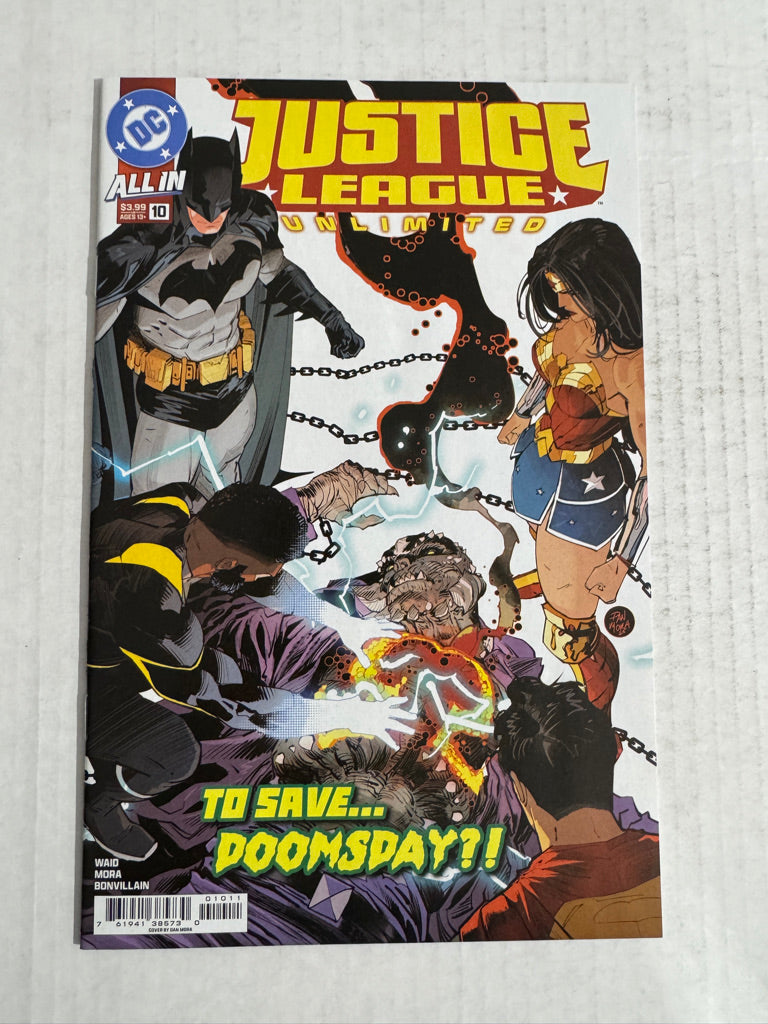 JUSTICE LEAGUE UNLIMITED #10 NM Dan Mora Cover