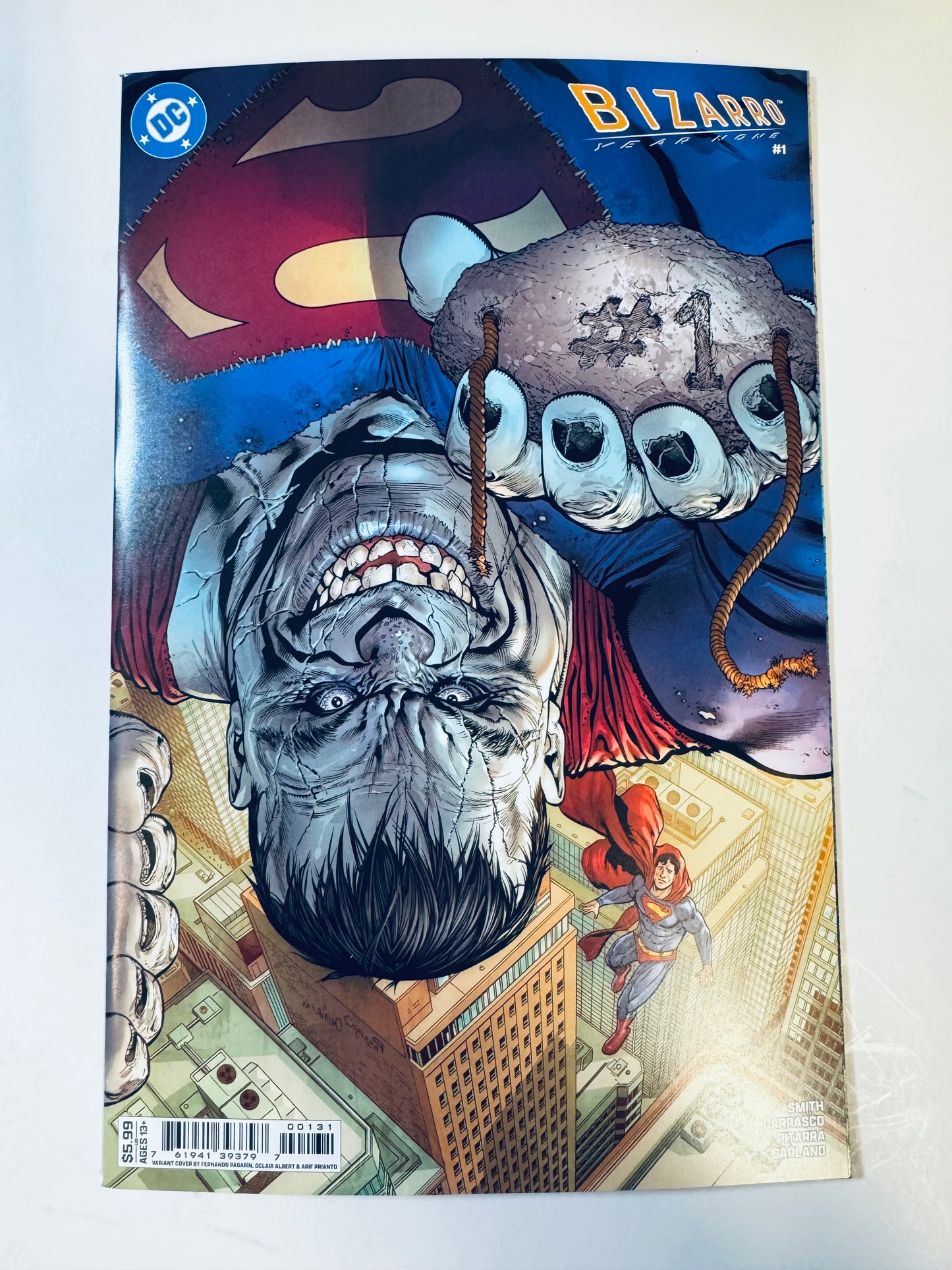 BIZARRO: YEAR NONE #1 NM Cover C Fernando Pasarin Variant