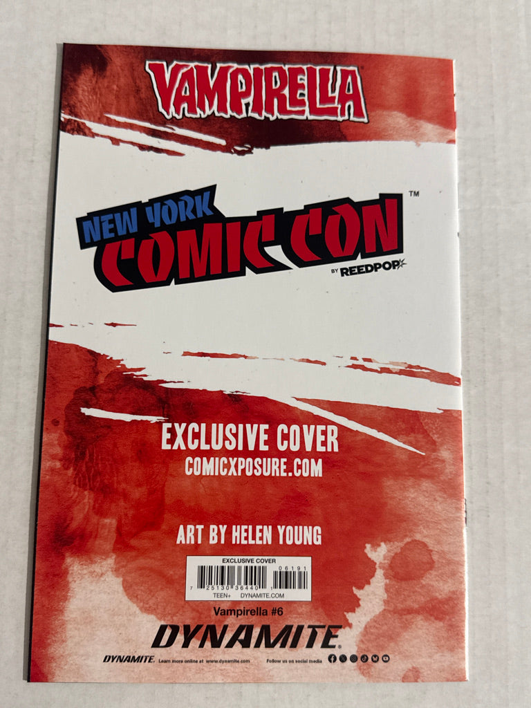 VAMPIRELLA #6 Vol 8 NM NYCC Helen Young Virgin Variant