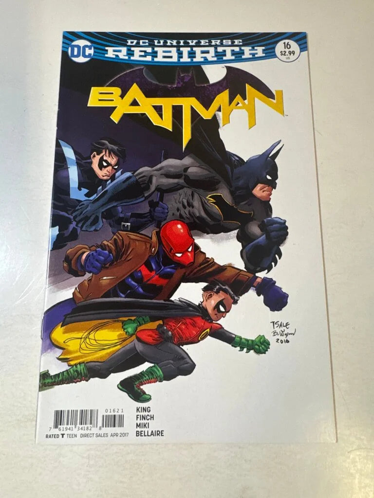 BATMAN #16 Vol 3 NM Tim Sale Variant