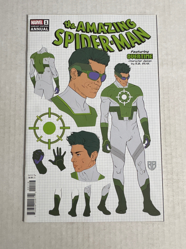 AMAZING SPIDER-MAN ANNUAL #1 2024 NM 1:10 Design Variant