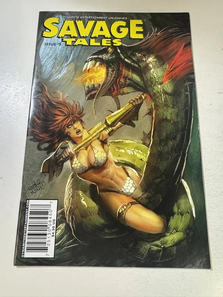 SAVAGE TALES #5 NM Pablo Marcos B Variant (Dynamite)
