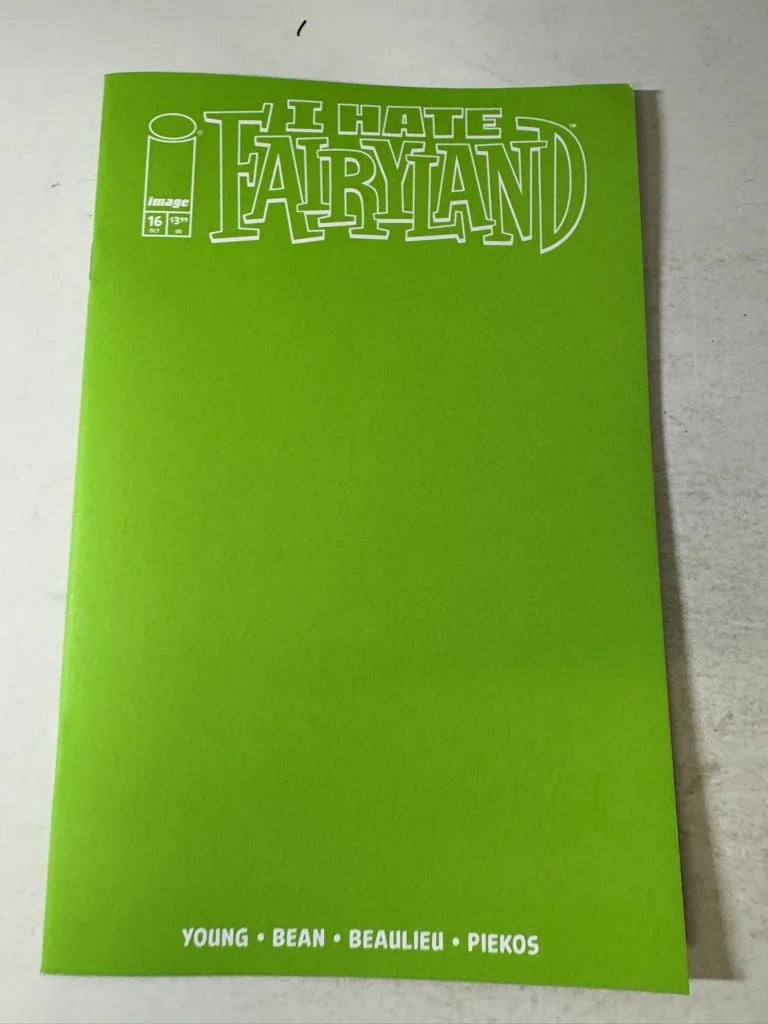 I HATE FAIRYLAND #16 Vol 2 NM Blank Variant