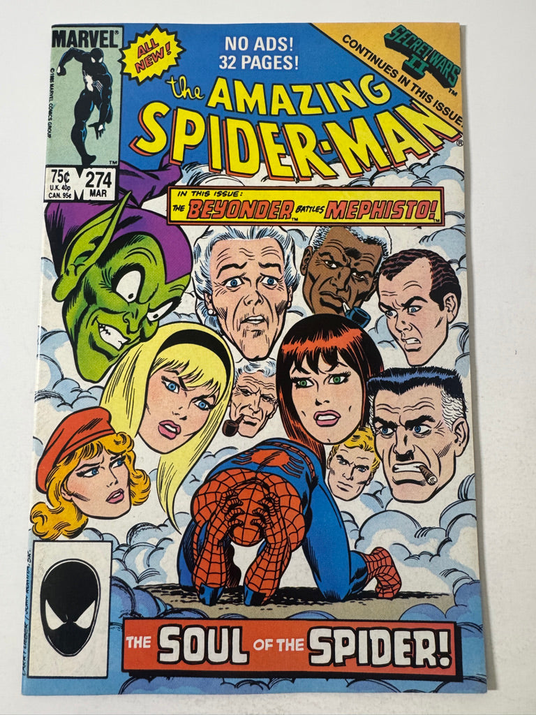 AMAZING SPIDER-MAN #274 VF