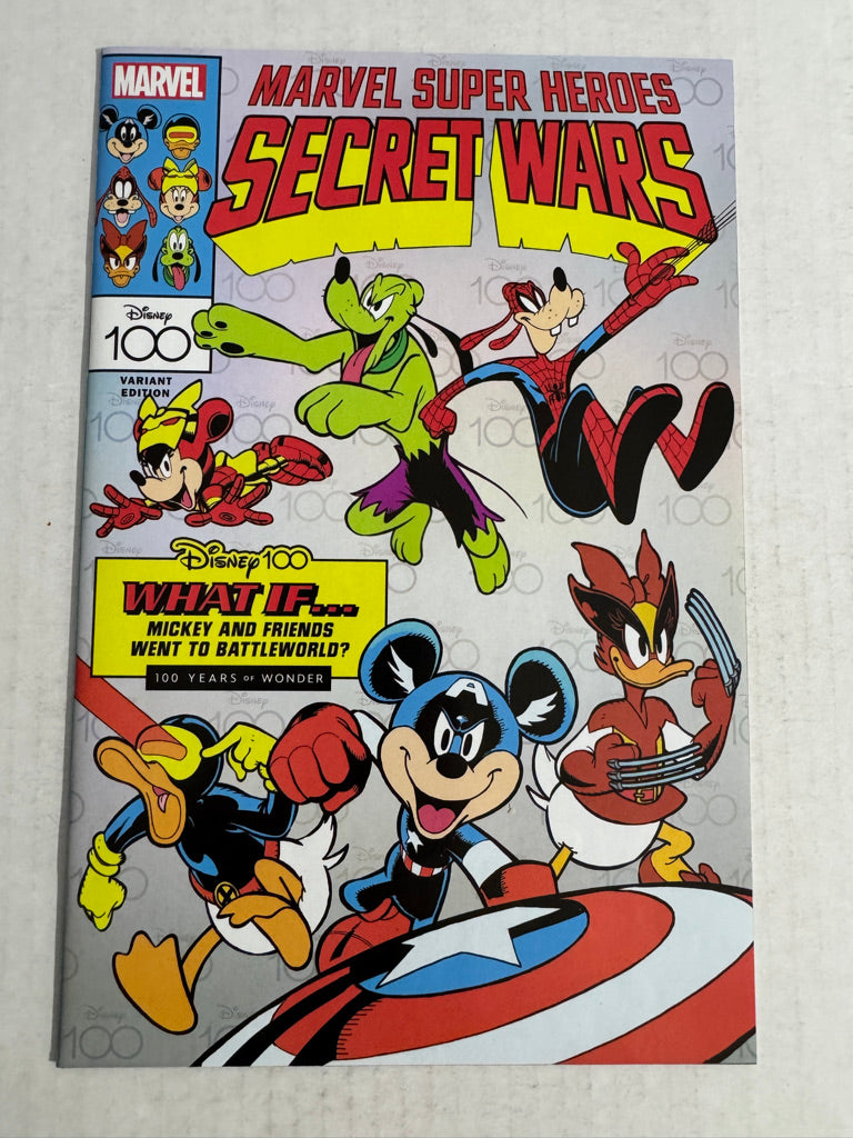 AMAZING SPIDER-MAN #37 Vol 6 NM Disney Secret Wars Homage Variant