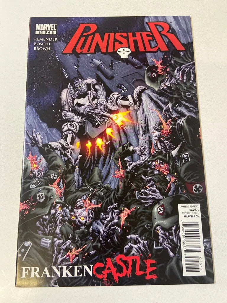 PUNISHER #15 Vol 7 NM Mike McKone Cover