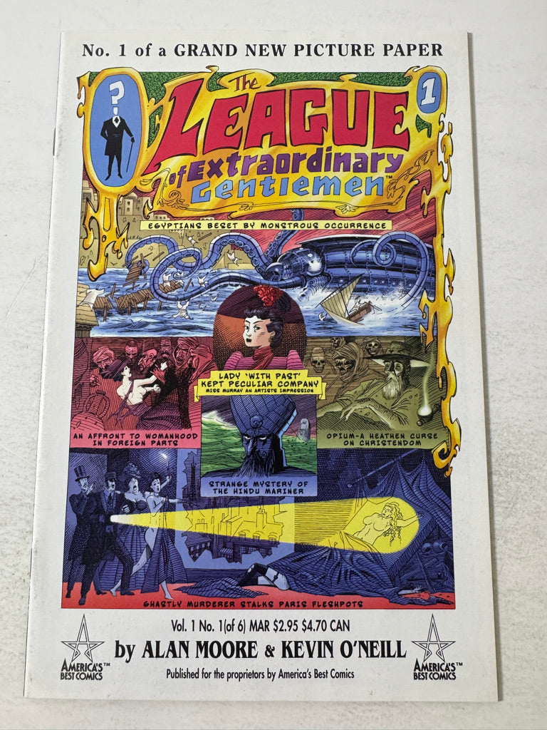 THE LEAGUE OF EXTRAORDINARY GENTLEMAN #1 NM-