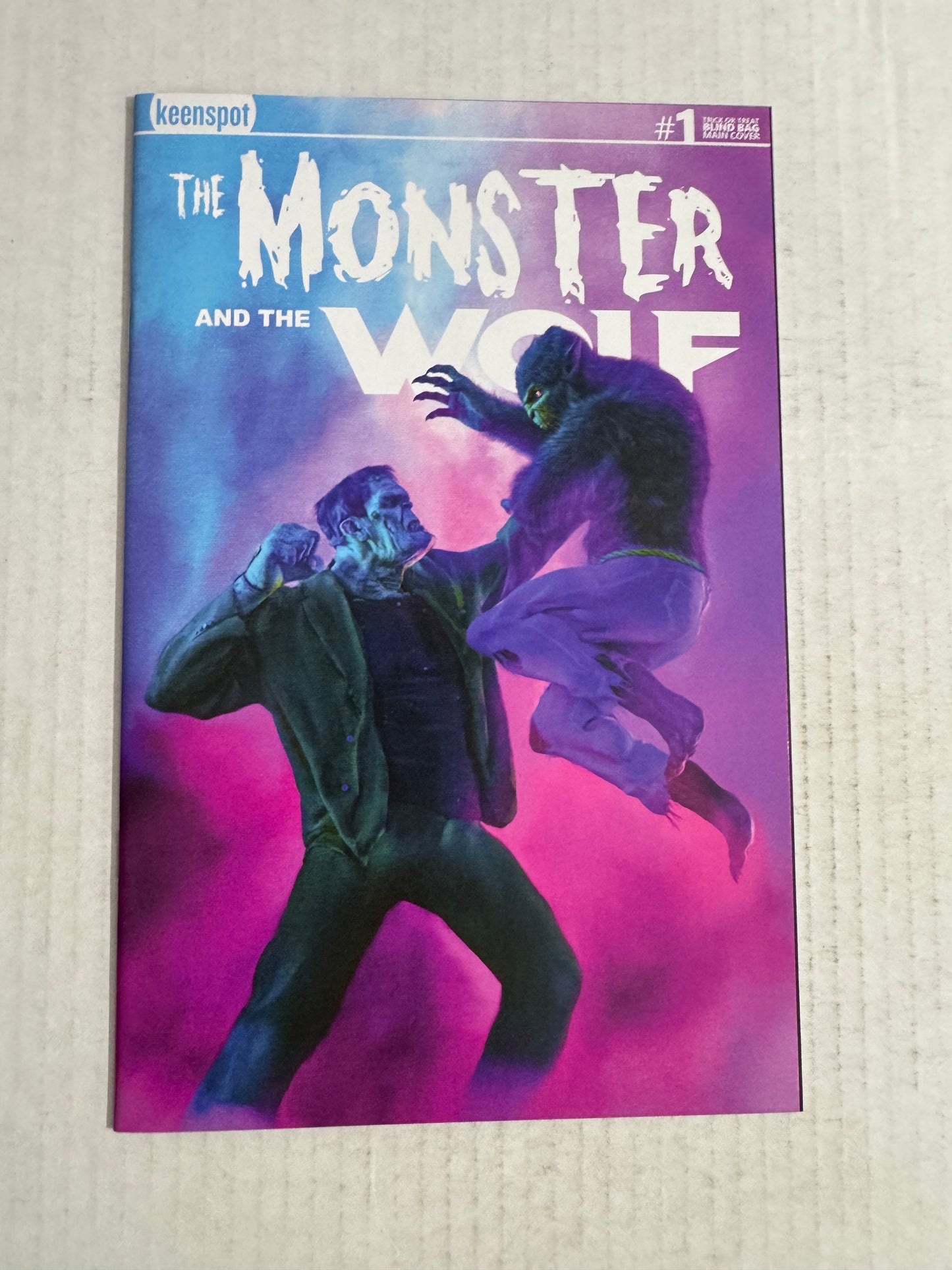 MARK SPEARS THE MONSTER AND THE WOLF #1 NM A01 Variant