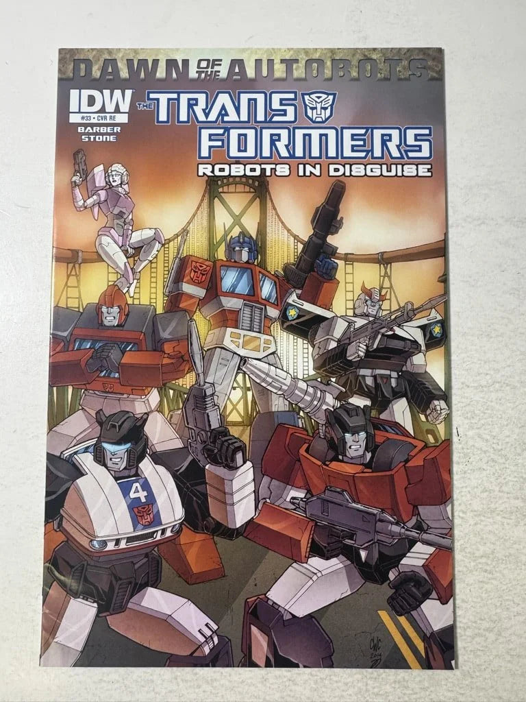 TRANSFORMERS Robots In Disguise #33 VF Giant Robots Store Exclusive Variant
