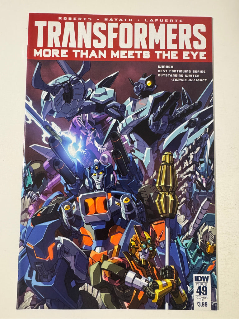 TRANSFORMERS More Than Meets The Eye #49 NM 1:10 Variant