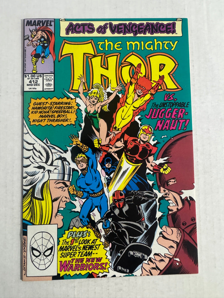 MIGHTY THOR #412 1ST APPEARANCE