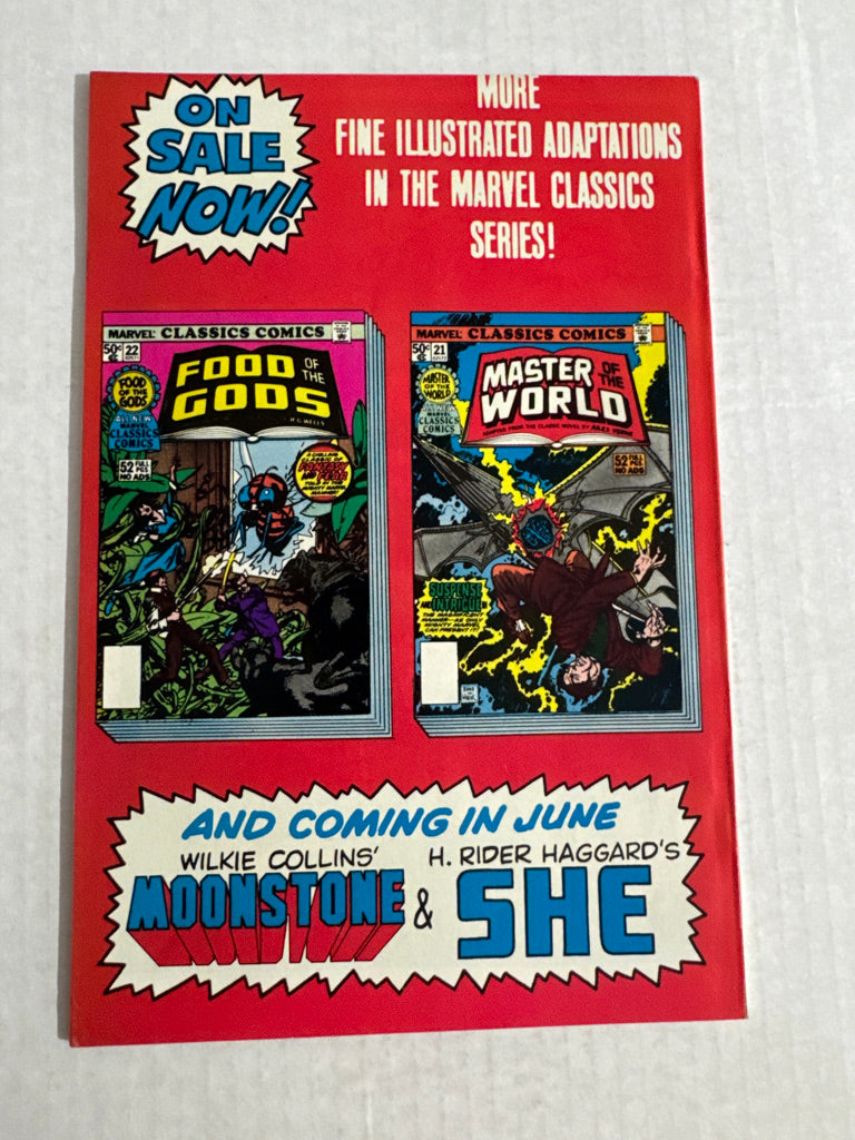 MARVEL CLASSICS COMICS Master of The World #21