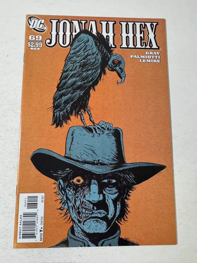 JONAH HEX #69 NM Jeff Lemire Cover