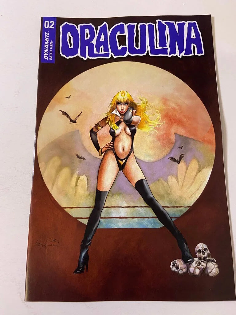 DRACULINA #2 NM Frazetta Homage Variant