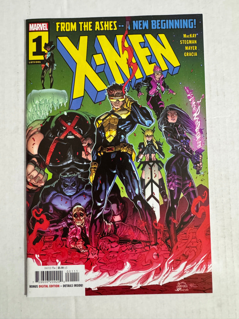 X-Men #1 Vol 6 NM- Ryan Stegman Cover