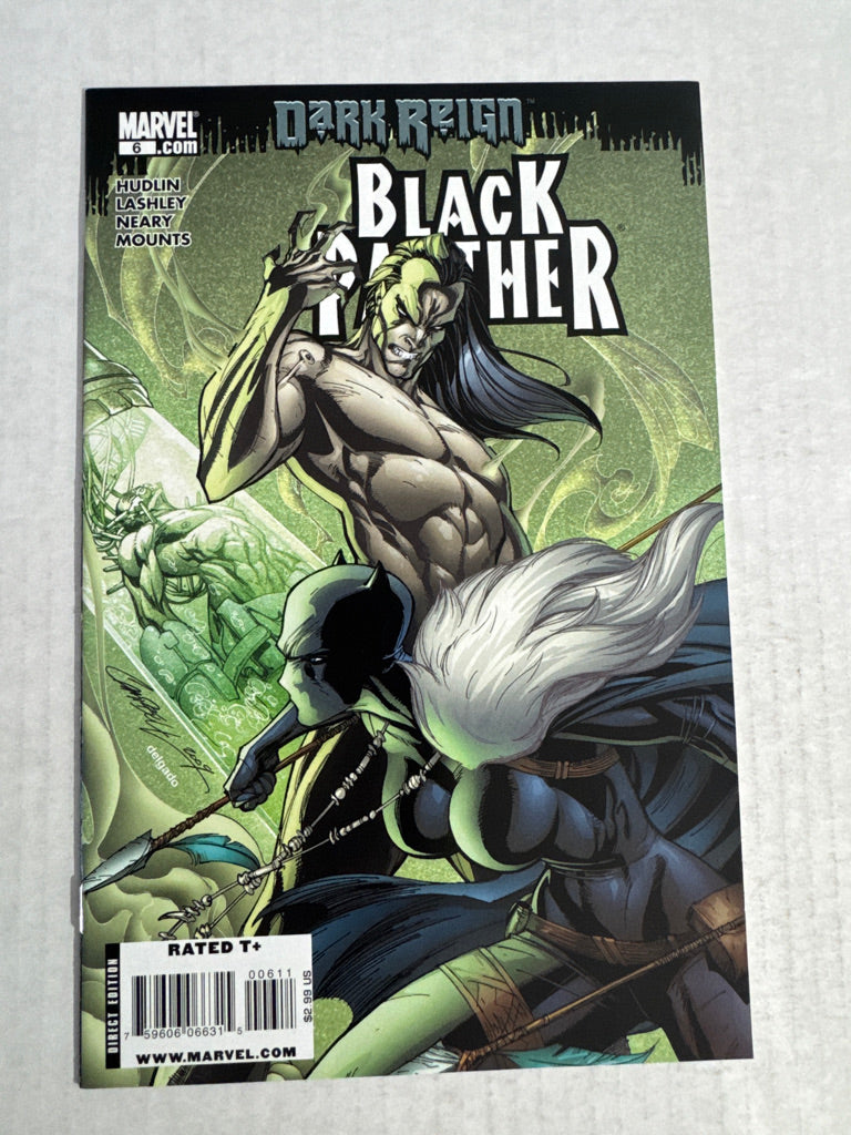 BLACK PANTHER #6 Vol 5 VF/NM J Scott Campbell Cover