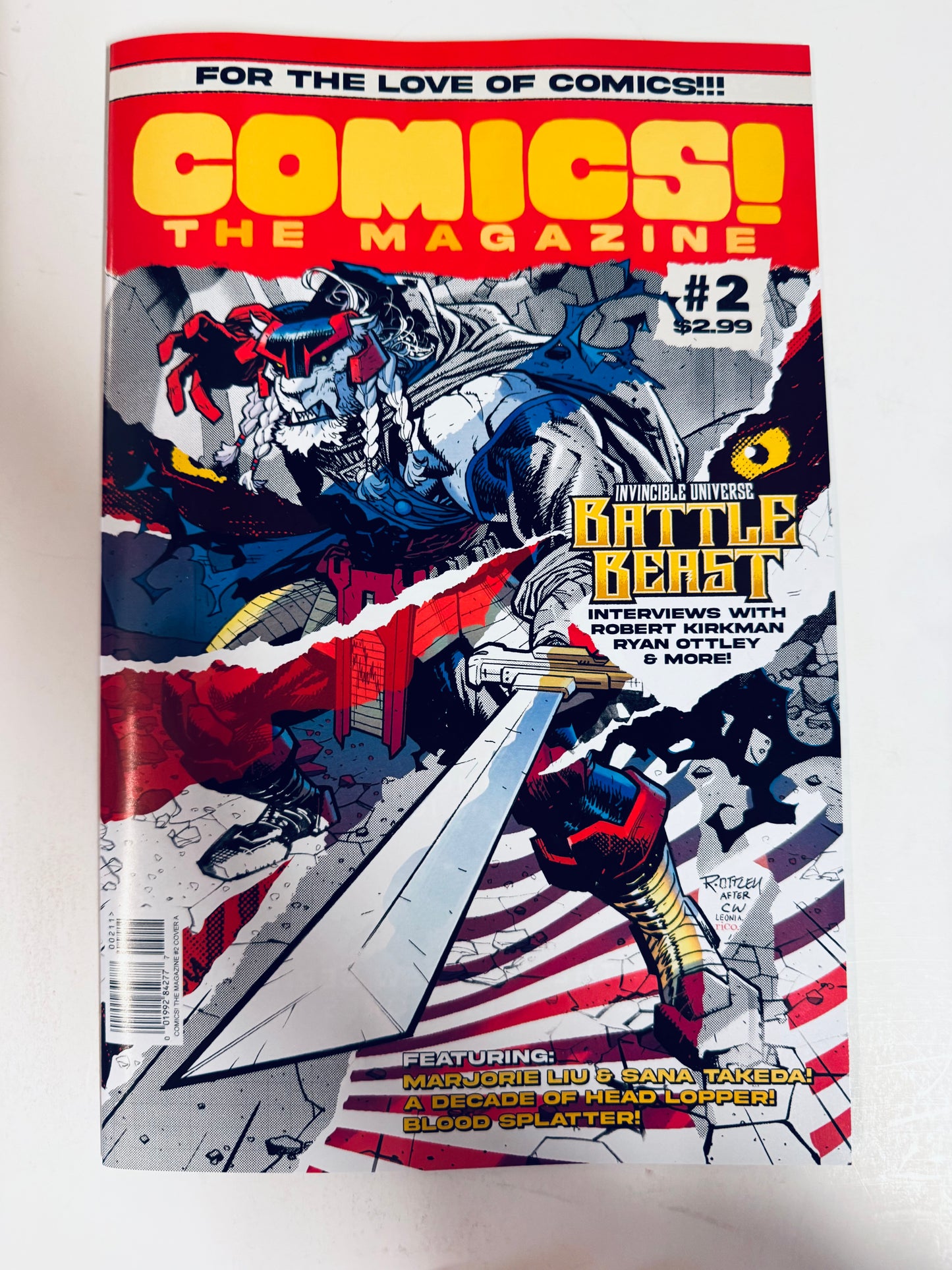 COMICS! THE MAGAZINE #2 NM
