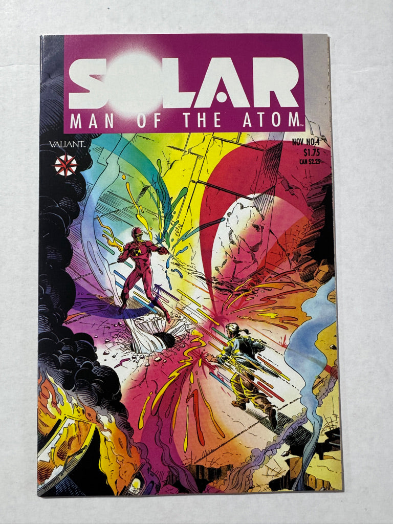 SOLAR MAN OF THE ATOM #4 NM- Barry Windsor-Smith Cover
