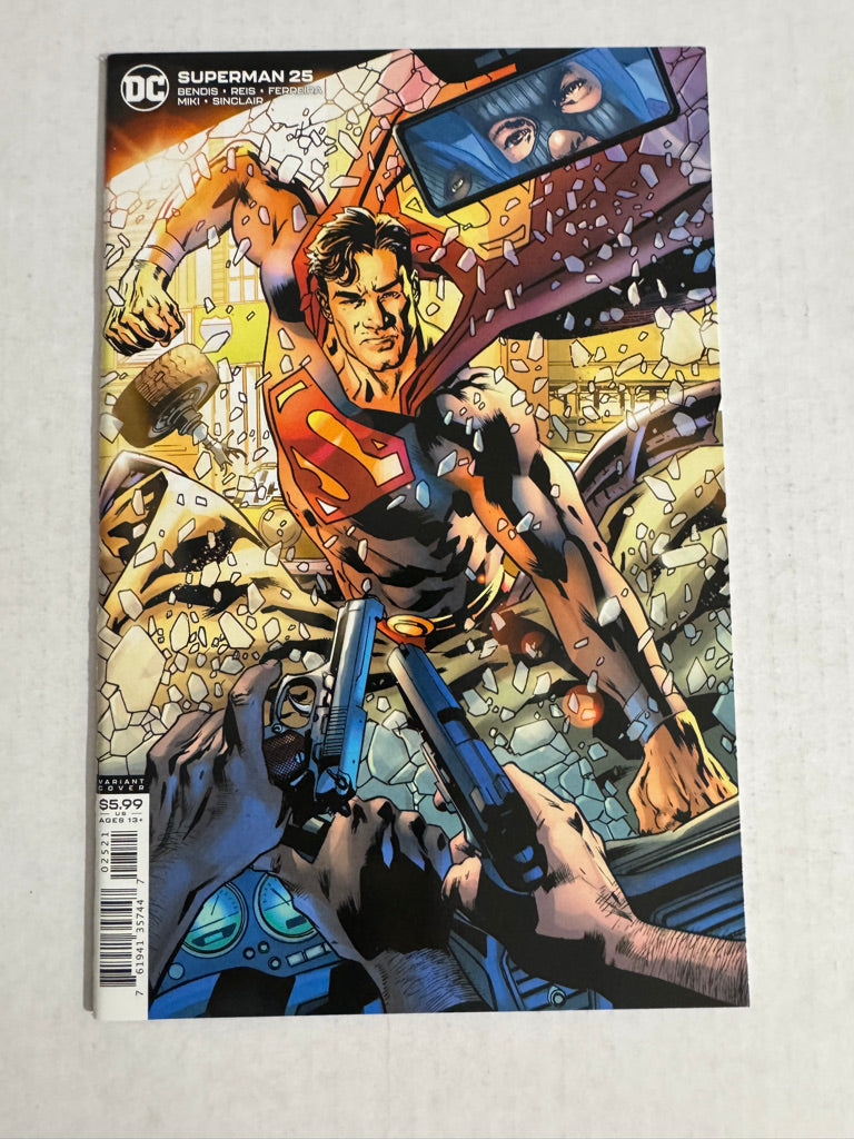 SUPERMAN #25 Vol 5 NM Bryan Hitch Variant 1ST APPEARANCE