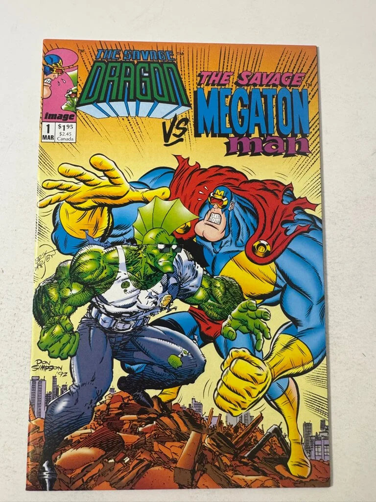 SAVAGE DRAGON VS THE SAVAGE MEGATON MAN #1 NM-