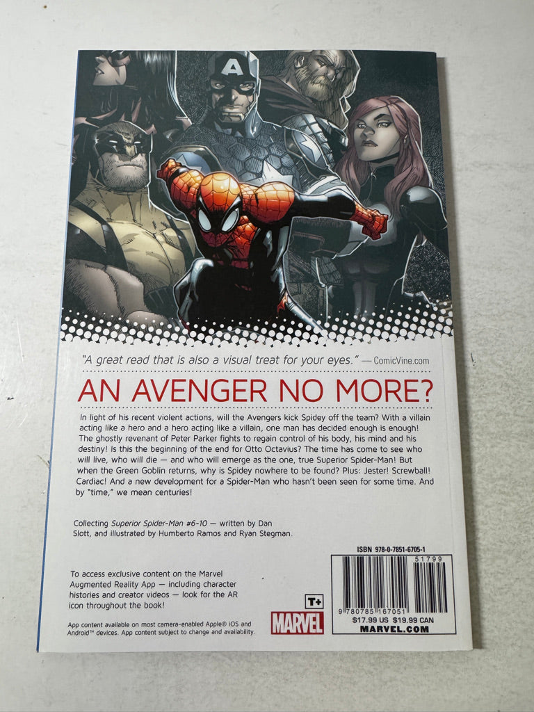 SUPERIOR SPIDER-MAN Vol 2 A Troubled Mind TPB OOP NM-