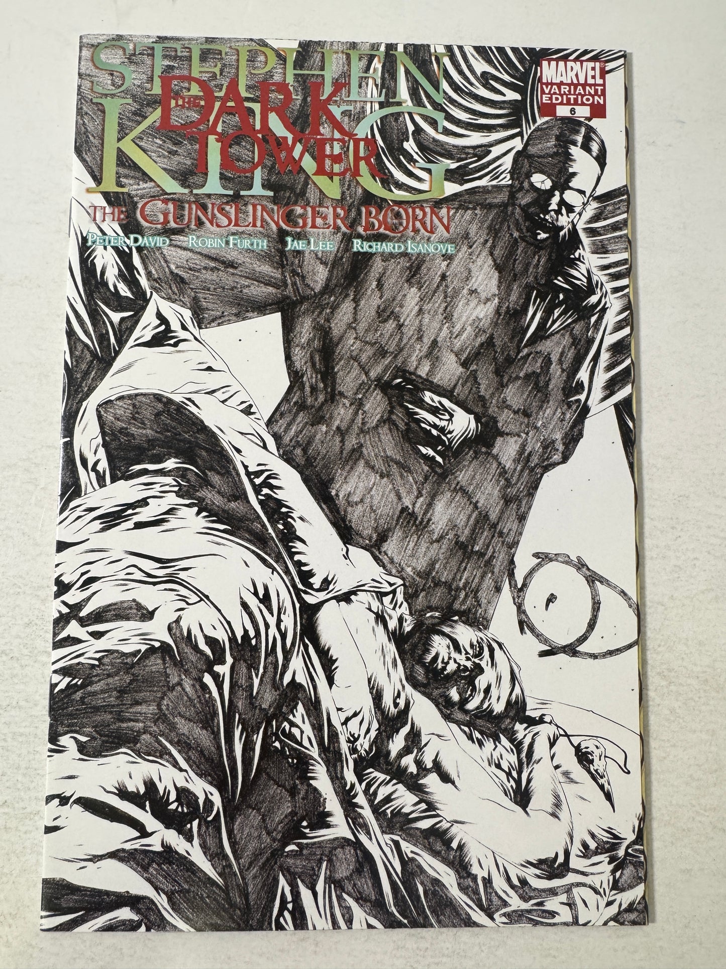 STEPHEN KING THE DARK TOWER The Gunslinger Born #6 NM 1:50 Jae Lee Sketch Variant