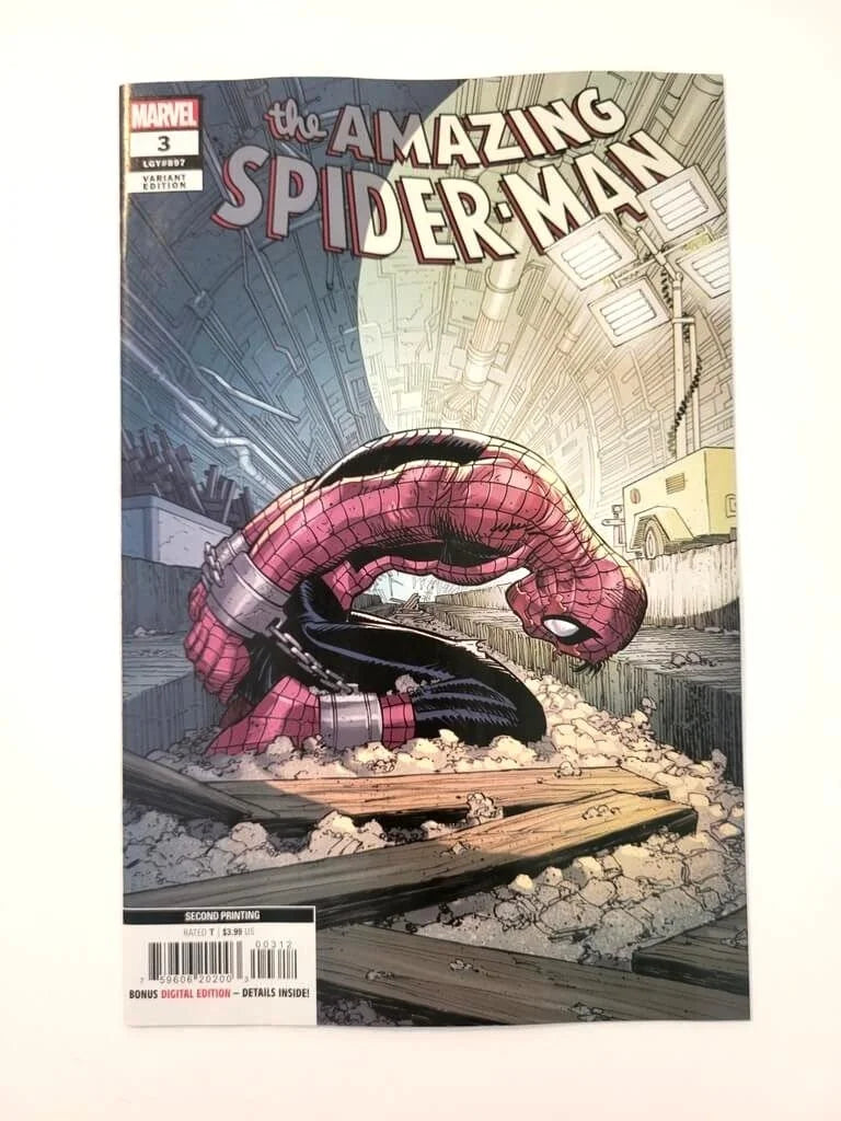 AMAZING SPIDER-MAN #3 Vol 6 NM 2nd Print Variant